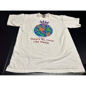 Vintage‎ 90s There's No Place Like Home Wizard Of Oz T-shirt Sz XL Single Stitch